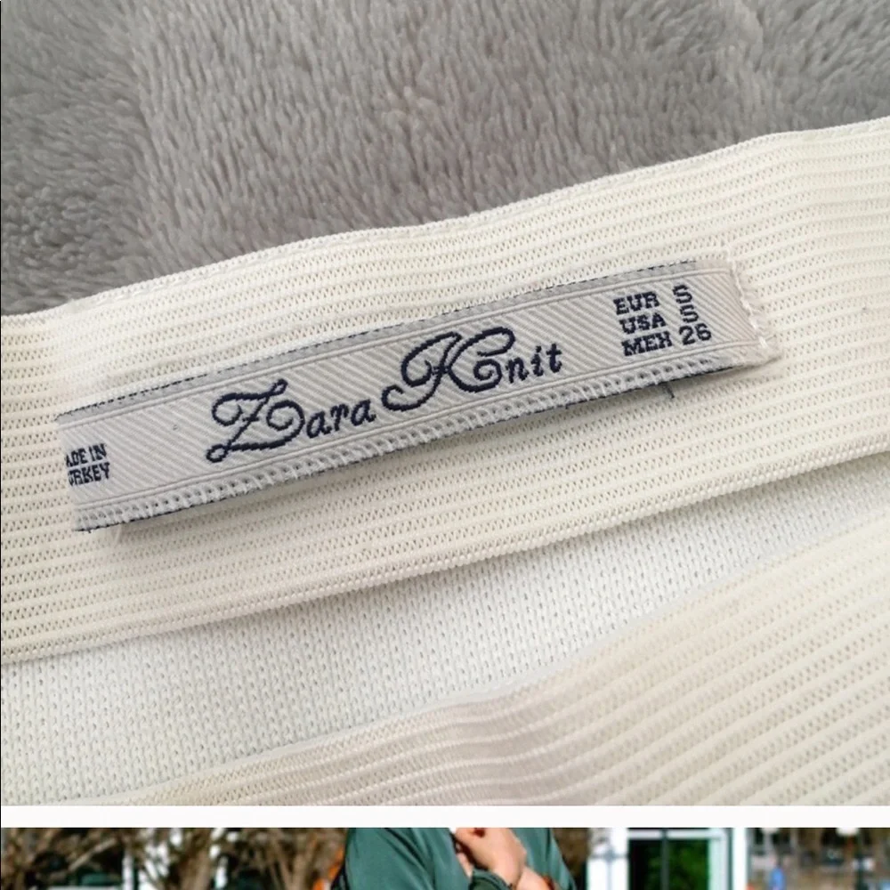 Zara White Pencil Skirt - Picture 4 of 4